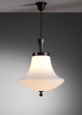 Gallery item 2 for Opaline glass pendant lamp, Chandeliers & Pendants, Sweden, 1930s