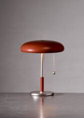 Gallery item 2 for Böhlmarks metal table lamp, Table Lamps, Sweden, 1930s