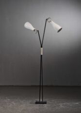 Gallery item 2 for Kalmar floor lamp with 2 shades, Floor Lamps, Austria, 1950s