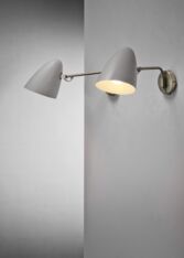 Gallery item 3 for Pair of Paavo Tynell wall lamps, Wall lamps, Finland, 1950s
