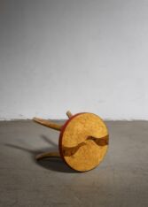 Gallery item 2 for Finnish birch intarsia stool, Stools, Finland, 1940s