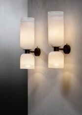 Thumbnail for Pair of Seguso wall lamps