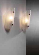 Gallery item 2 for Pair of Harald Notini wall lamps for Böhlmarks, Wall lamps, Sweden, 1940s