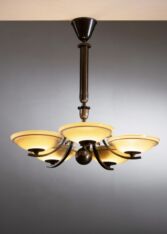 Gallery item 2 for Böhlmarks chandelier, Chandeliers & Pendants, Sweden, 1930s