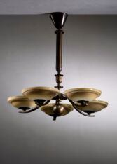 Gallery item 3 for Böhlmarks chandelier, Chandeliers & Pendants, Sweden, 1930s