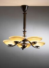 Gallery item 4 for Böhlmarks chandelier, Chandeliers & Pendants, Sweden, 1930s