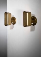 Gallery item 4 for Böhlmarks pair of brass wall lamps, Wall lamps, Sweden, 1940s