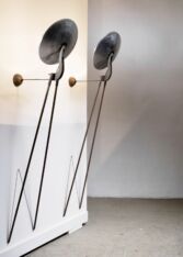 Gallery item 4 for Pair of Pentagon wall lamps, Wall lamps, Germany, 1980s
