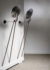Gallery item 3 for Pair of Pentagon wall lamps, Wall lamps, Germany, 1980s