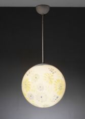Gallery item 3 for Taito hand-painted pendant lamp, Chandeliers & Pendants, Finland, 1940s