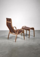 Gallery item 2 for Yngve Ekstrom Lamino chair with ottoman, Lounge Chairs, Sweden, 1950s
