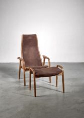 Gallery item 4 for Yngve Ekstrom Lamino chair with ottoman, Lounge Chairs, Sweden, 1950s
