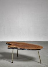 Gallery item 2 for Carl Auböck tree trunk coffee table, Coffee tables, Austria, 1950s