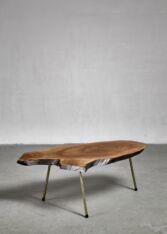 Thumbnail for Carl Auböck tree trunk coffee table