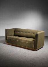 Gallery item 2 for Fritz Hansen green platform sofa, Sofas & daybeds, Denmark, 1940s