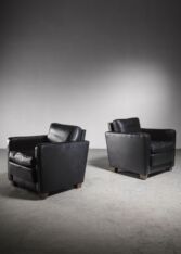 Thumbnail for Pair of Björn Trägårdh club chairs