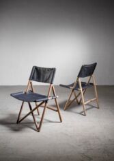 Gallery item 2 for Pair of folding chairs by Sergio Asti for Zanotta, Side Chairs, Italy, 1960s