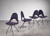 Thumbnail for Set of 4 Gastone Rinaldi chairs for Rima