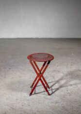 Gallery item 2 for Foldable metal stool, Stools, Germany, 1920s