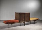 Gallery item 3 for John Kapel bench with cabinet, Benches, United States, 1950s