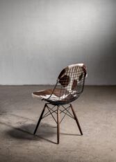 Gallery item 2 for Eames DKW chair with cowhide bikini upholstery, Side Chairs, United States, 1950s