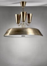 Gallery item 3 for Harald Notini pendant lamp for Bohlmarks, Chandeliers & Pendants, Sweden, 1930s