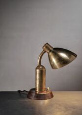 Gallery item 2 for Franta Anýž brass table lamp, Table Lamps, Czech Republic, 1930s