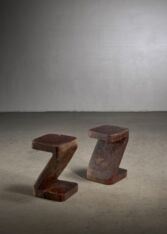 Gallery item 2 for Pair of Zanine Caldas Z stools, Stools, Brazil, 1970s