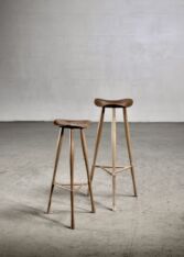 Gallery item 2 for Pair of Karl Seemuller & Emil Milan bar stools, Stools, United States, 1970s
