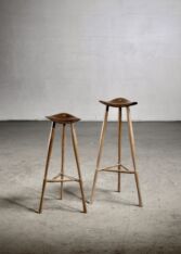 Thumbnail for Pair of Karl Seemuller & Emil Milan bar stools