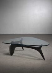Thumbnail for American Craft coffee table with glass top