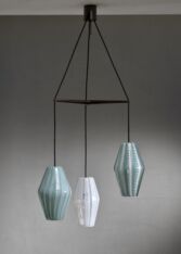 Gallery item 4 for Paolo Venini Murano glass pendant suite, Chandeliers & Pendants, Italy, 1950s