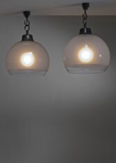 Gallery item 2 for Pair of Caccia Dominioni pendants for Azucena, Chandeliers & Pendants, Italy, 1960s