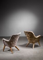 Gallery item 2 for Pair of Hiort af Ornäs Lady chairs, Lounge Chairs, Finland, 1950s
