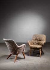 Gallery item 3 for Pair of Hiort af Ornäs Lady chairs, Lounge Chairs, Finland, 1950s
