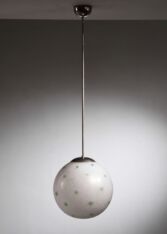 Gallery item 2 for Carlo Scarpa pendant for Venini, Chandeliers & Pendants, Italy, 1930s
