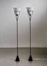 Thumbnail for Pair of Carl Auböck floor lamps for ASEA