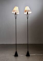 Gallery item 4 for Pair of Carl Auböck floor lamps for ASEA, Floor Lamps, Sweden, 1950s