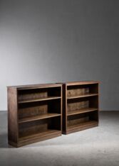 Gallery item 2 for Pair of Scandinavian Modern bookcases, Shelves, Sweden, 1930s