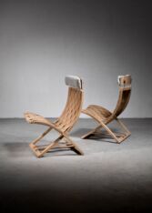 Gallery item 3 for Lindau & Lindekrantz folding chairs, Lounge Chairs, Norway, 1970s