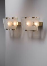 Gallery item 2 for Pair of Max Ingrand wall lamps for Fontana Arte, Wall lamps, Italy, 1960s