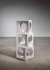Gallery item 5 for Set of 3 white cube side tables, Side Tables, United Kingdom, 1960s