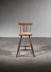 Gallery item 3 for Michael Elkan studio crafted high stool, Stools, United States, 1980s