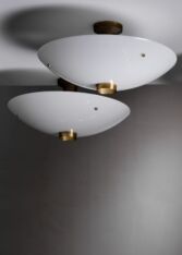 Thumbnail for Pair of Hans Bergström flush mounts for Atleljé Lyktan