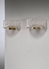 Gallery item 2 for Pair of Kalmar wall lamps, Wall lamps, Austria, 1950s