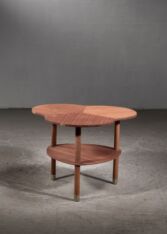 Gallery item 2 for Mahogany trefoil coffee table, Coffee tables, Denmark, 1940s