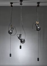Gallery item 2 for Set of 3 Oscar Torlasco pendants, Chandeliers & Pendants, Italy, 1950s