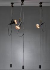 Gallery item 4 for Set of 3 Oscar Torlasco pendants, Chandeliers & Pendants, Italy, 1950s