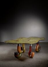 Gallery item 2 for Gaetano Pesce unique 'Ireland' table, Dining tables, Italy, 1990s