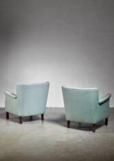 Gallery item 2 for Danish pair of lounge chairs, Lounge Chairs, Denmark, 1940s